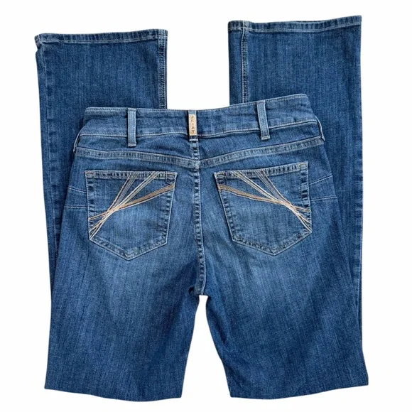 Ariat Women's Arrow Fit Perfect Rise Lili Boot Cut Jeans Size 29 - Picture 6 of 12
